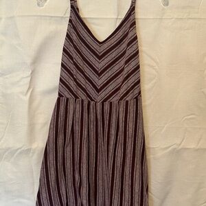 Red Sleeveless Sundress